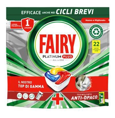 FAIRY PLATINUM PLUS CAPS YELLOW PZ.22