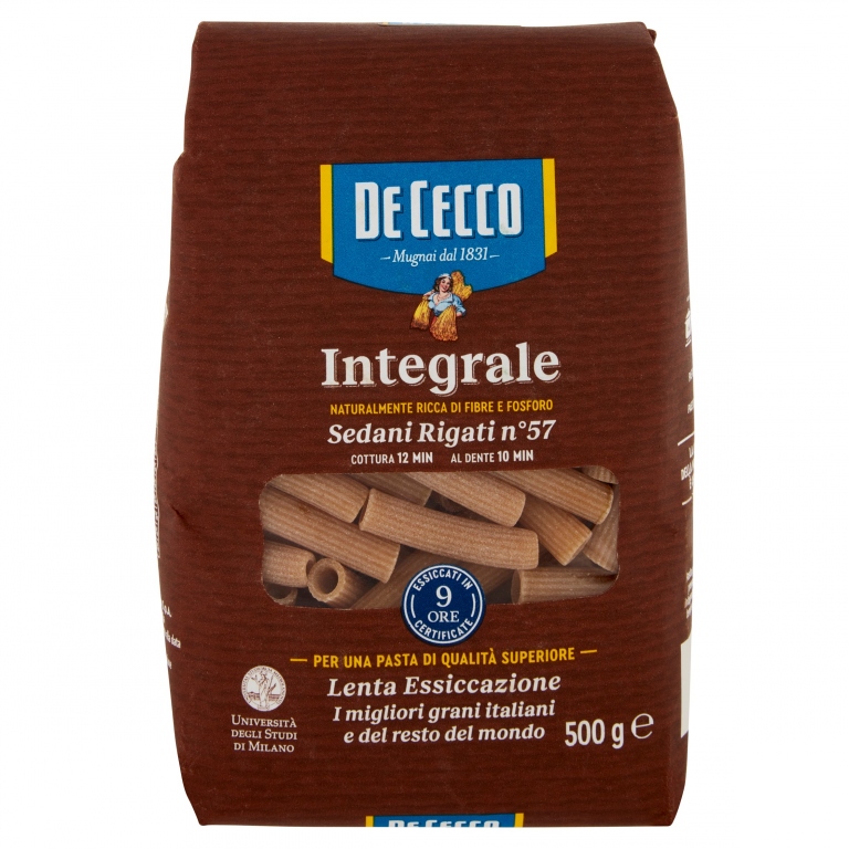 PASTA DE CECCO INTEGR.SEDANI RIG.GR500            