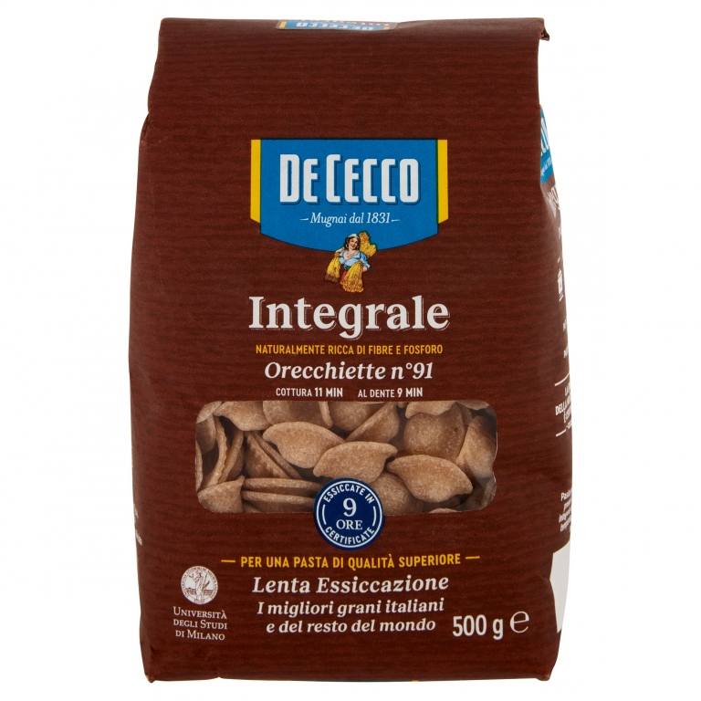 PASTA DE CECCO INTEGR.ORECCH.N91 G500             