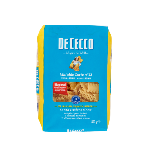 PASTA DE CECCO N.32 MAFALDE CORTE G500