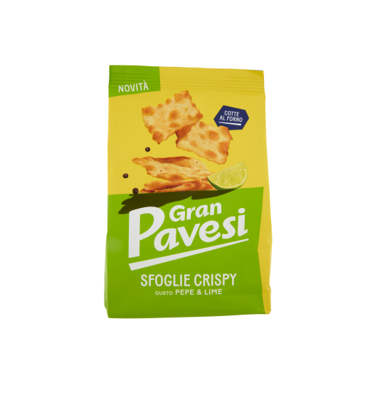 GRAN PAVESI SFOGLIE LIME E PEPE GR.150