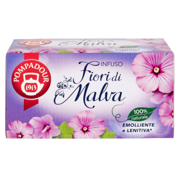 INFUSO POMPADOUR FIORI DI MALVA 20 FILTRI