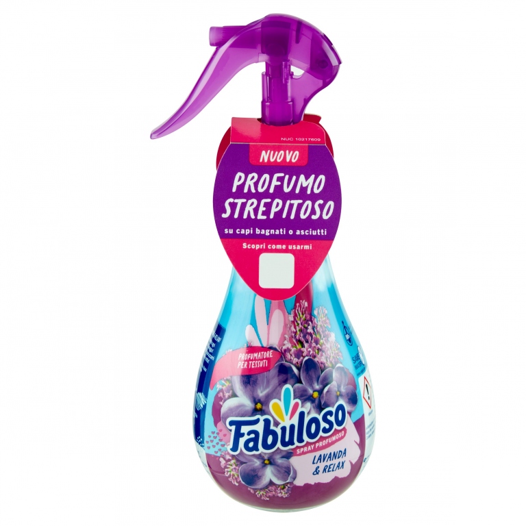PROFUMATORE TESSUTI FABULOSO SPRAY VIOLA ML 250