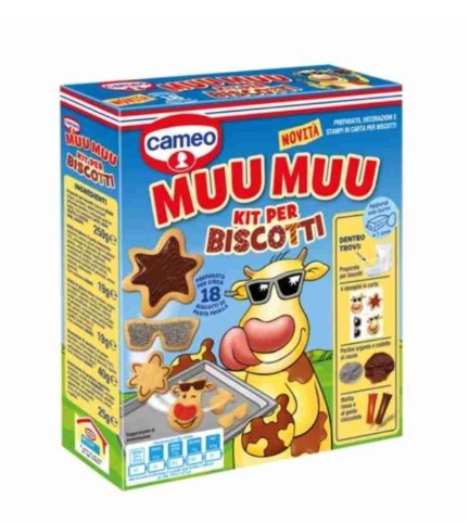 CAMEO KIT BISCOTTI MUU MUU GR.353