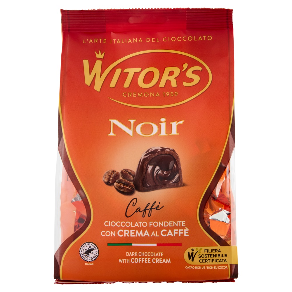 WITOR'S PRALINE NOIR CAFFE'GR.200 BS