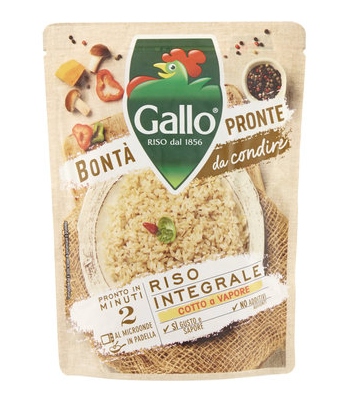 RISO GALLO BONTA'PRONTE INTEGRALE GR.250          
