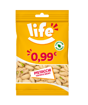 LIFE PISTACCHIO TOSTATO SALATO GR.35 T.0,99