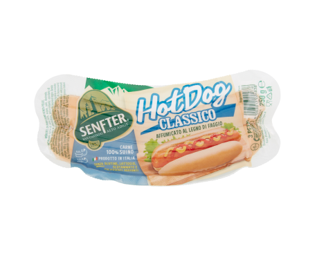 WURSTEL HOT DOG CLASSICO SENFTER 250