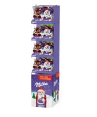 EXPO MILKA PELUCHE NATALE GR.96X60                