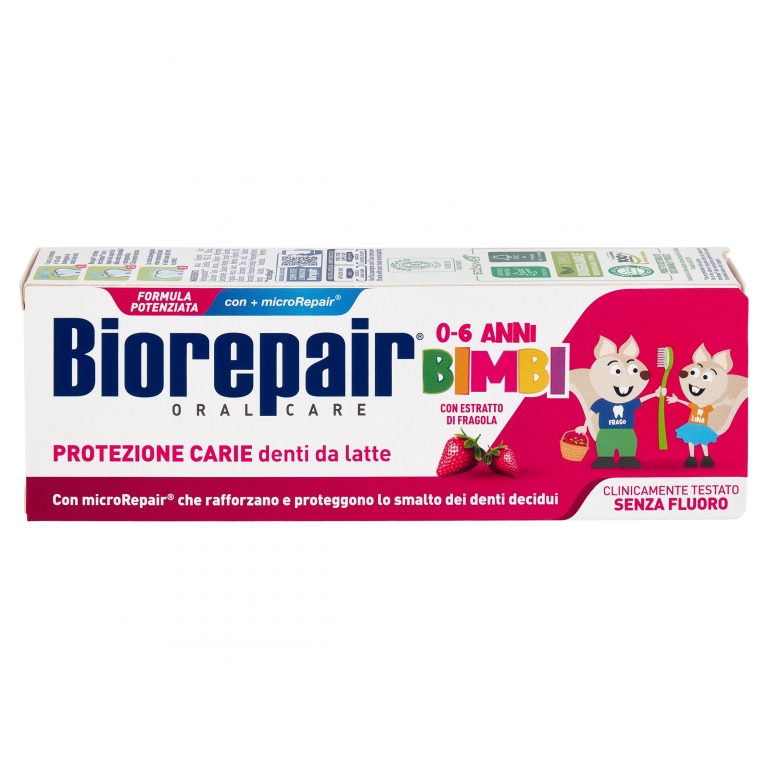 DENT.BIOREPAIR BIMBI 0-6 ANNI P/CARIE ML 50