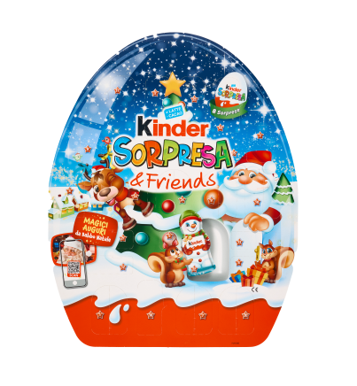 FERRERO KINDER CAL AVV SURPRISE&FRIENDS GR.370X30