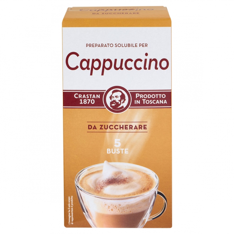 CAPPUCCINO CRASTAN GR.62,5X5BS DA ZUCCHERARE      