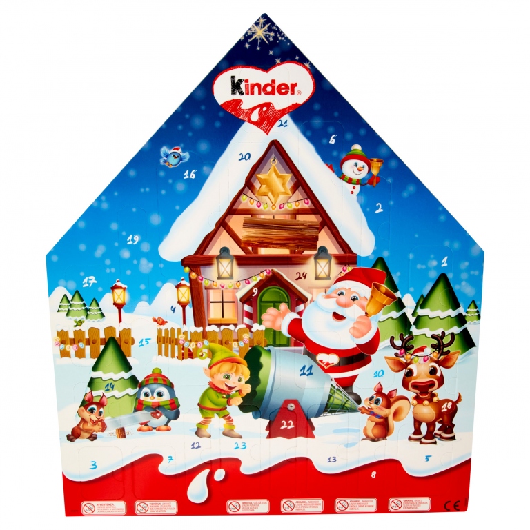 FERRERO KINDER CAL AVV T24 CHALET BIG GR.351X33   