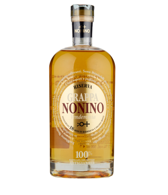 GRAPPA NONINO VENDEMMIA RISERVA INVECCHIATA 18 MESI IN BARRIQUES E PICCOLE BOTTI 700 ML