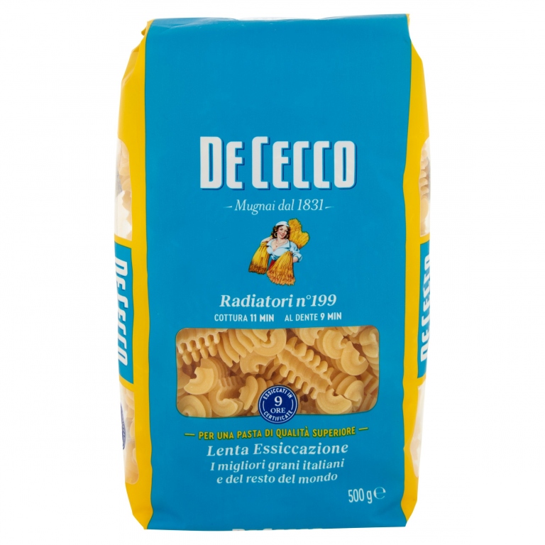 PASTA DE CECCO RADIATORI N.199 GR500              