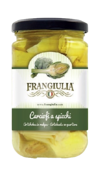 CARCIOFI FRANGIULIA SPACC/OLIO GR.314