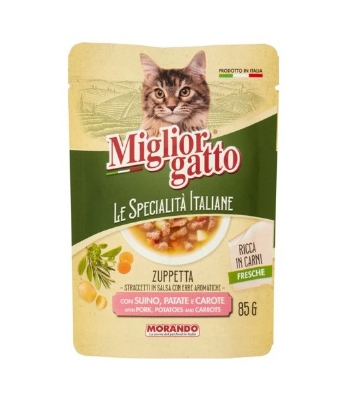MORANDO GATTO SPEC.ITALIANE STRACCETTI SUINO GR.85