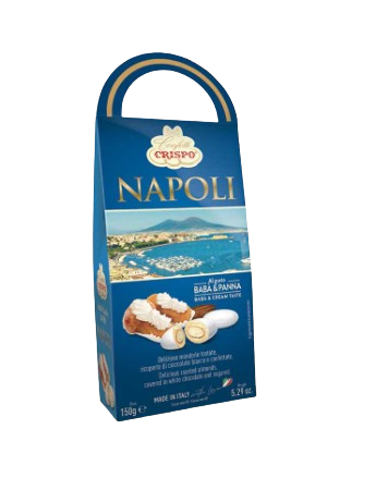 CRISPO CONFEZ.NAPOLI BABA'&PANNA GR.150