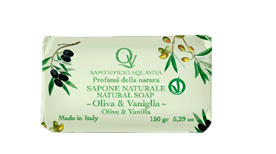 SAPONE SOLIDO AQUAVIVA OLIVA&VANIGLIA GR 150