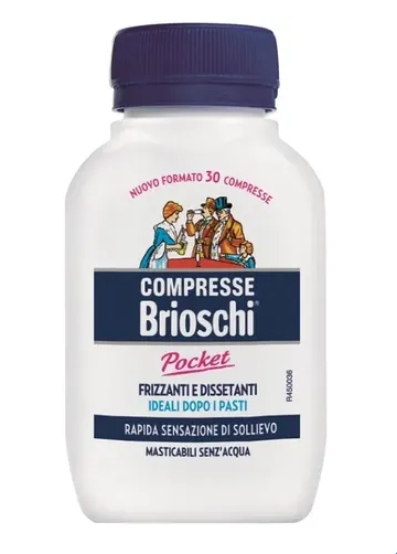 COMPRESSE BRIOSCHI POCKET GR 30