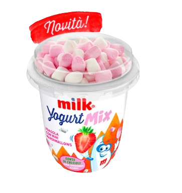 MILK FOR KIDS YOGURT FRAGOLA GOMMOSE ALLA FRUTTA 110G