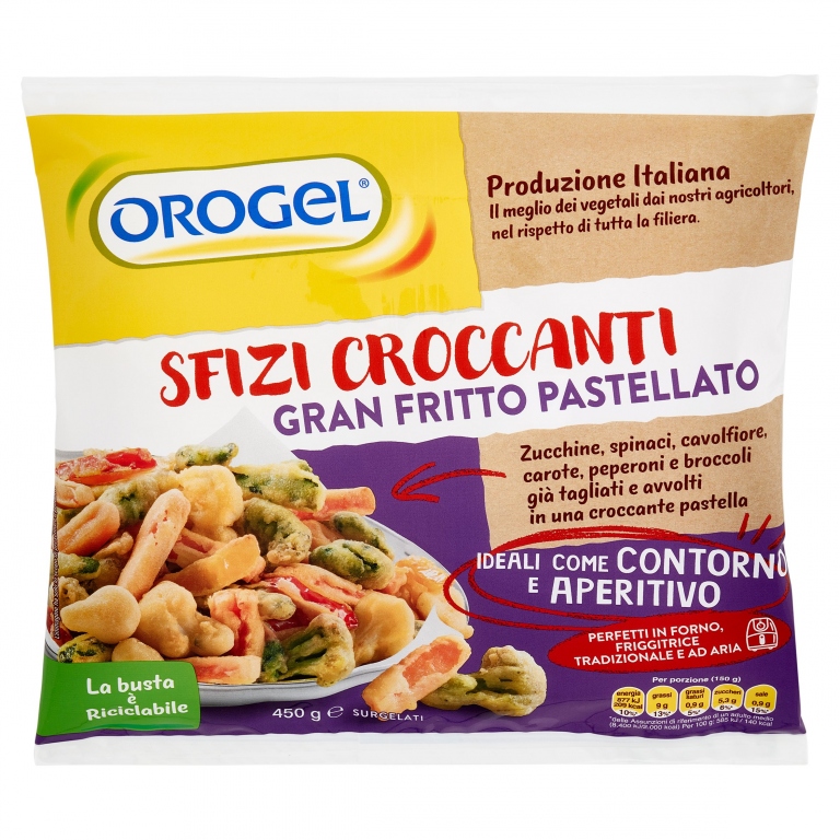 GRAN FRITTO PASTELLATO OROGEL G450                