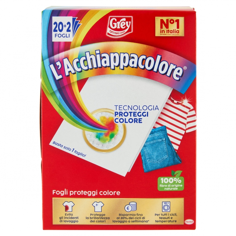 ACCHIAPPACOLORI GREY 20+2 FOGLI                   