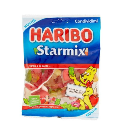 CARAMELLE HARIBO STARMIX GR.175                   