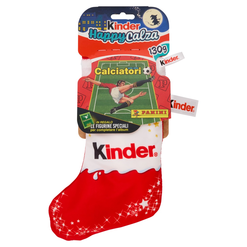 FERRERO HAPPY SNACK CALZA CALCIATORI GR.130