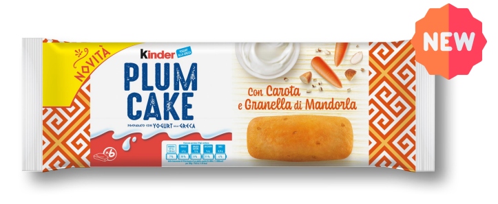 FERRERO KINDER PLUMCAKE CAROTA T6
