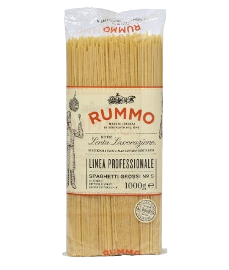 PASTA RUMMO N.5 SPAGHETTI GROSSI KG.1 PROFESS.    