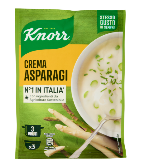 KNORR CREMA ASPARAGI GR.91 BS