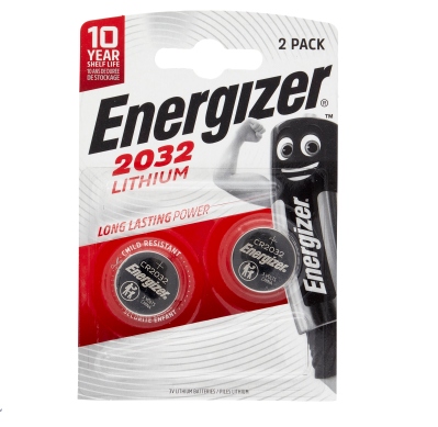 ENERGIZER BATTERIE CR2032 LITHIUM X2