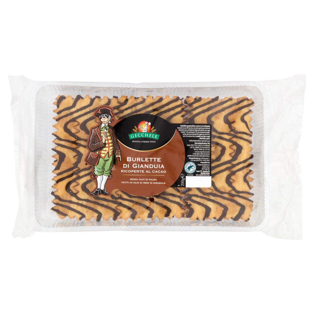 GECCHELE BURLETTE DI GIANDUIA GR.200