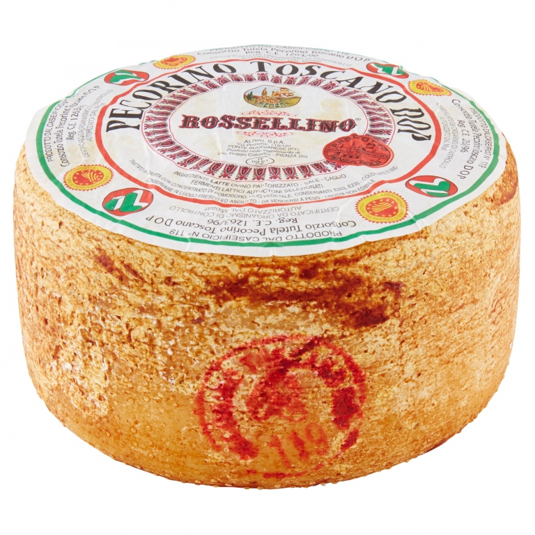 FORM.PECORINO TOSCANO ROSSELLINO SEMISTAGIONATO DOP KG.