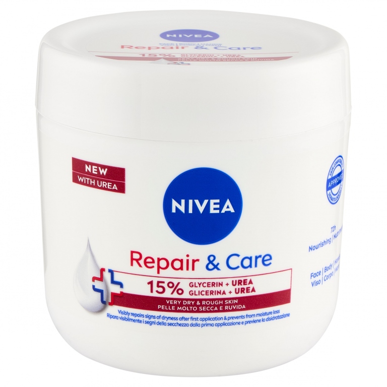 CREMA NIVEA REPAIR&CARE +UREA ML 400                   CORPO MANI E VISO