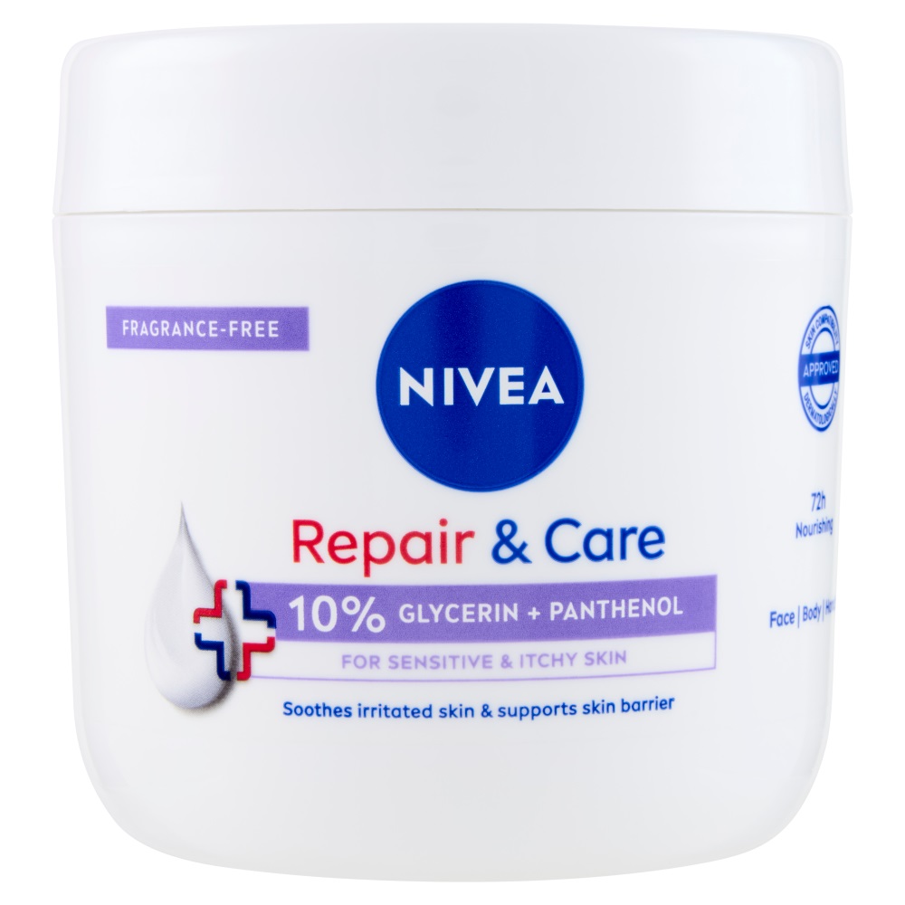 CREMA NIVEA REPAIR&CARE PELLI SENS.ML 400