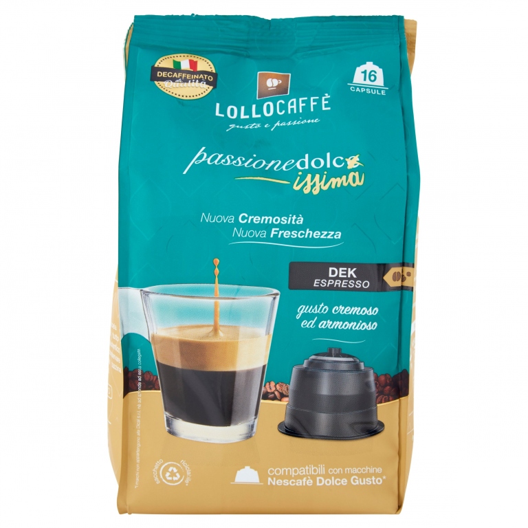 CAFFE' LOLLO CAPS DOLCEGUSTO X16PZ DEK            