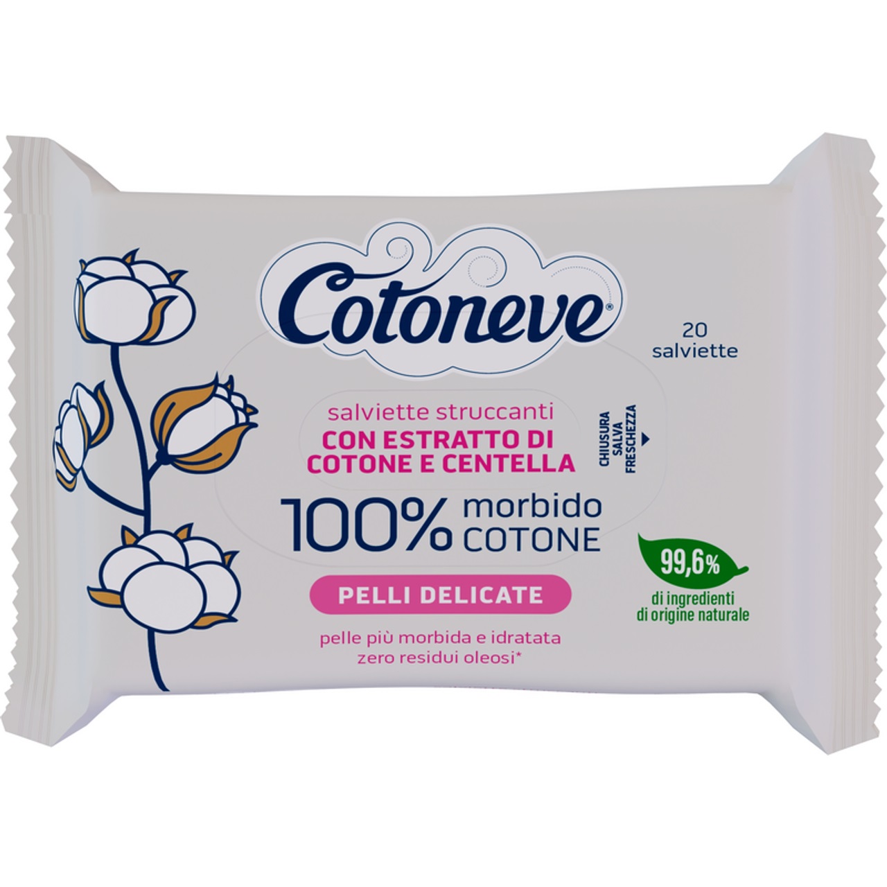 SALV.STRUCCANTI COTONEVE P.SENSIB.PZ 20
