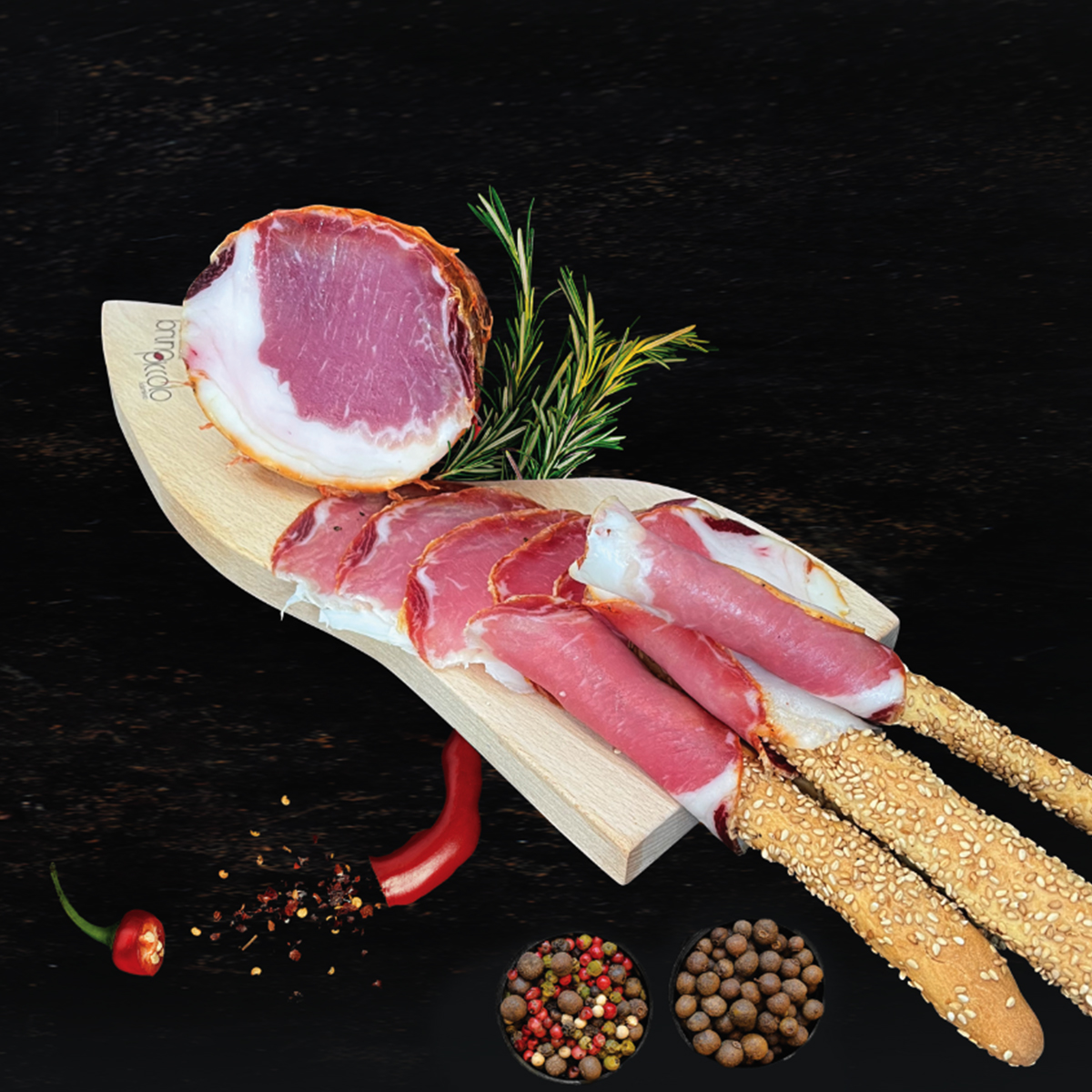 FILETTO DI SUINO NERO D'ASPROMONTE BRUNO PICCOLO AL KG.