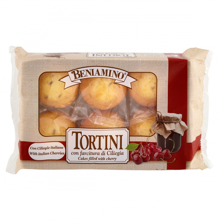 BENIAMINO TORTINI CON FARCITURA DI CILIEGIA 6 X 41,7 G