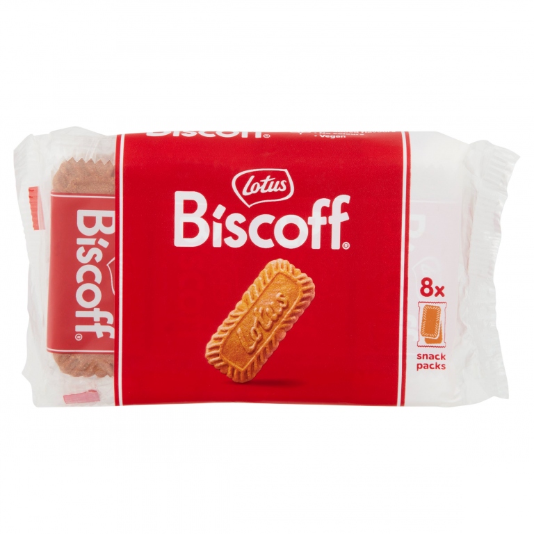 BISC.LOTUS BISCOFF POCKET (8X2PZ) GR.124          