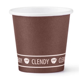 BICCHIERI CAFFE' CARTA MARRONE CC75 PZ 50