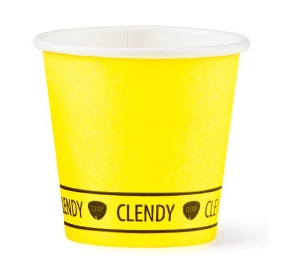 BICCHIERI CAFFE' CARTA GIALLO CC75 PZ 50