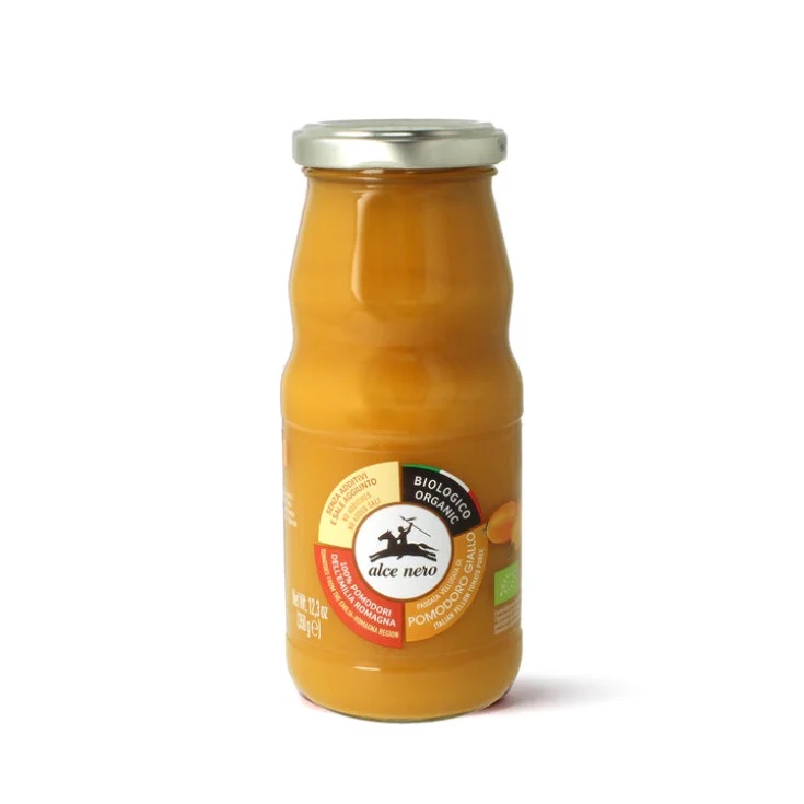 PASSATA DI POMODORO GIALLO BIO ALCE NERO 350G