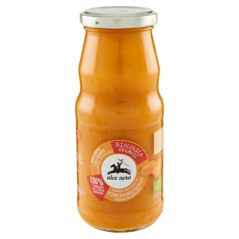 PASSATA DI POMODORO GIALLO BIO ALCE NERO 350G