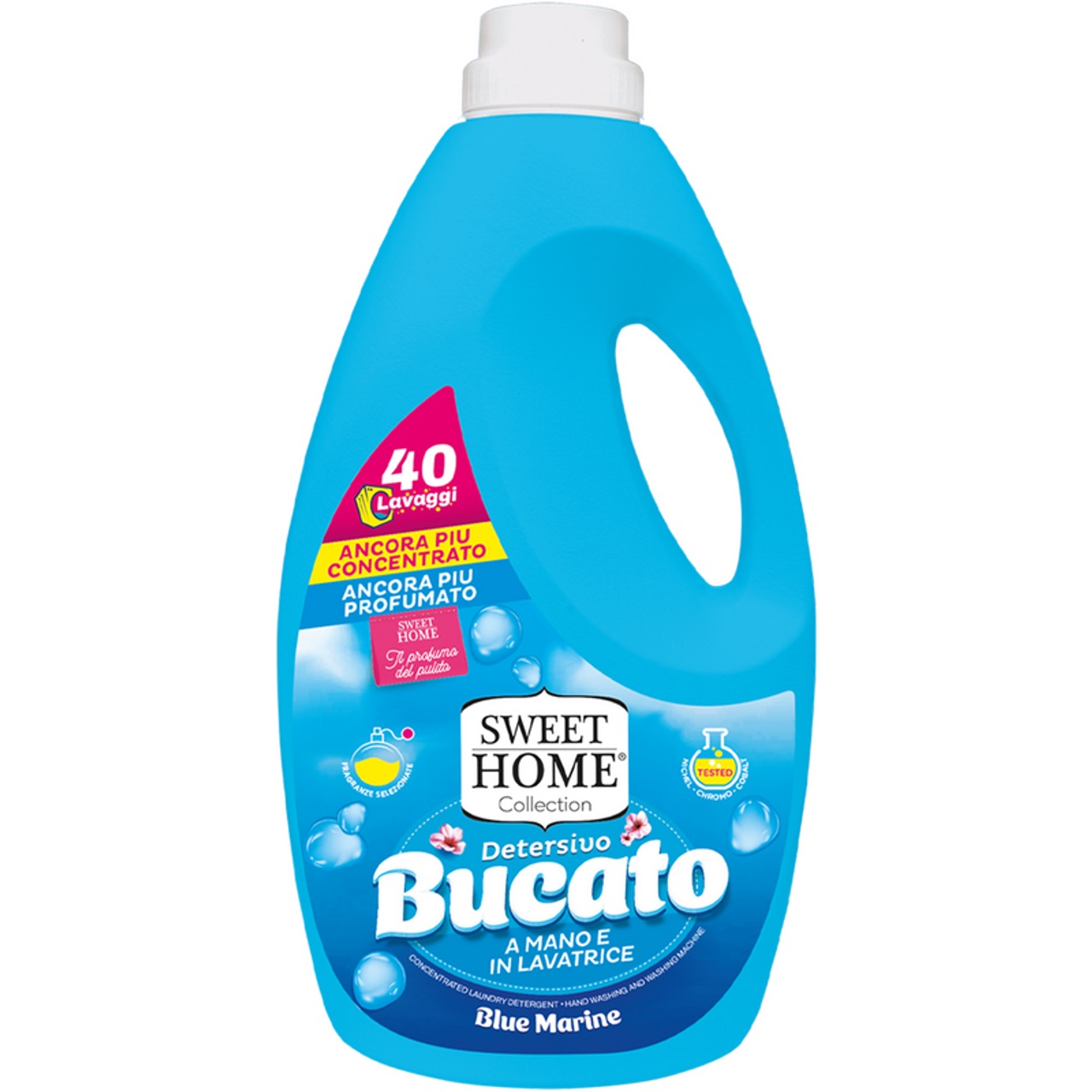 SWEET HOME DETERSIVO BUCATO BLUE MARINE 40 LAV.