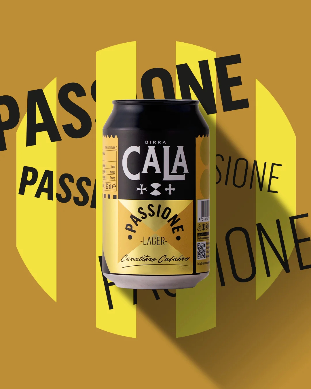 BIRRA CALA LATTINA PASSIONE LAGER CL.33           