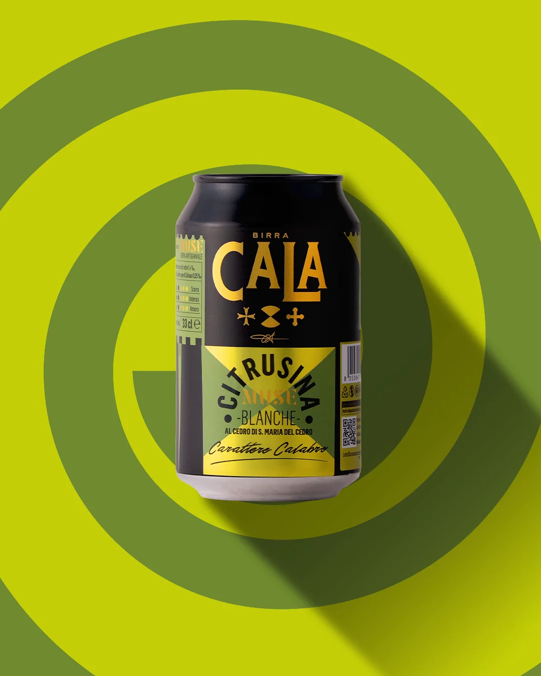 BIRRA CALA LATTINA CITRUSINA BLANCHE CL.33        