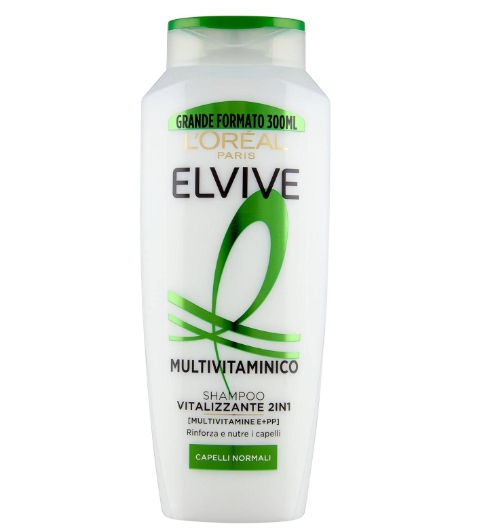 SHAMPOO ELVIVE ML.300 MULTIVITAMINICO 2/1